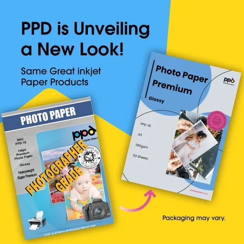 Miniatura 2 de PPD Papel fotográfico brillante para impresora de inyección de tinta, hojas imprimibles de alta calidad de 11 x 17 pulgadas para imágenes
