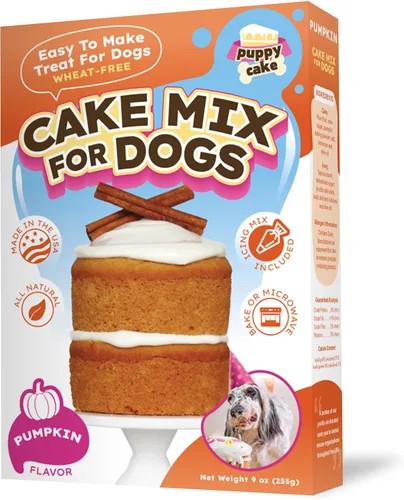 Miniatura 10 de Puppy Cake - Mezcla de pastel de mantequilla de cacahuete sin trigo y glaseado para perros