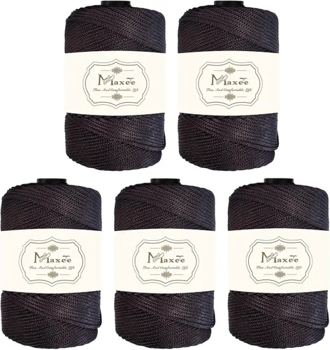 Miniatura 55 de Cordón de macramé premium de poliéster 3 mm × 218 yardas, cordón de macramé 100% polipropileno de 3 mm, ideal para crochet, colgadores de pared, 30