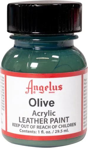 Miniatura 139 de Angelus - Pintura acrílica para cuero, 4 Fl Oz, color blanco - Pintura para cuero profesional flexible, resistente a grietas, arañazos