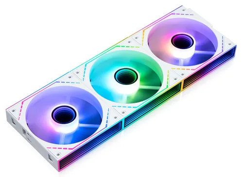 Thermalright TL-M12QRW-S X3 - Ventiladores de carcasa de PC inversa de 4.724 in, ventiladores PWM ARGB, refrigeración silenciosa de 1500 RPM, cadena