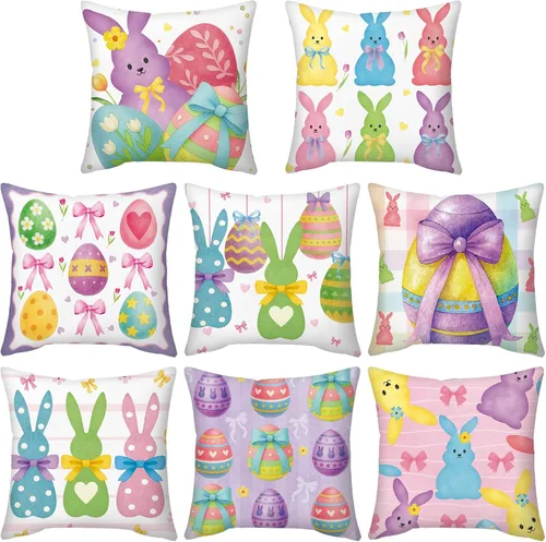 Miniatura 8 de 8 fundas de almohada de regreso a la escuela, 18 x 18 pulgadas, composición, fundas de almohada para cuadernos, fundas de almohada para el aula