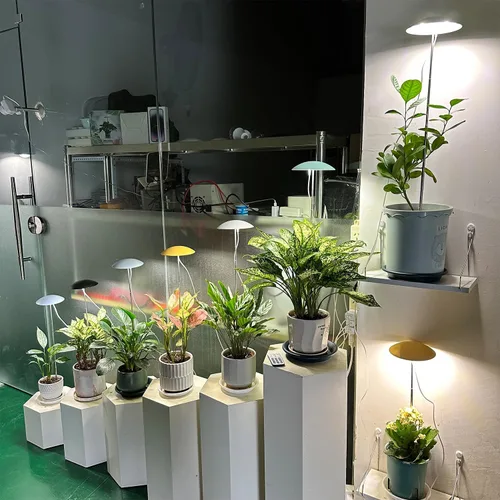 Miniatura 6 de Luces LED de cultivo para plantas de interior, paquete de 2, luces inteligentes de espectro completo USB para plantas pequeñas con control remoto