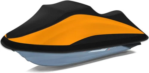 Cubierta para moto acuática remolcable Tokept, cubierta impermeable PWC de 300D de alta resistencia con tiras reflectantes y ventilaciones, se