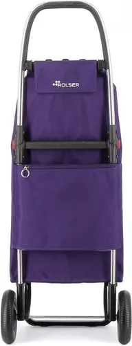 Miniatura 4 de Rolser I-Max MF - Carrito de compras plegable de 2 ruedas, color morado