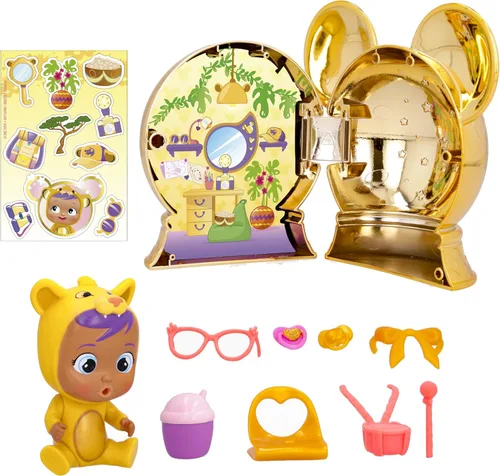 Miniatura 5 de Cry Babies Magic Tears Disney Edition Mini muñeca sorpresa coleccionable con lágrimas reales y accesorios Muñeca para niños mayores de 3 años