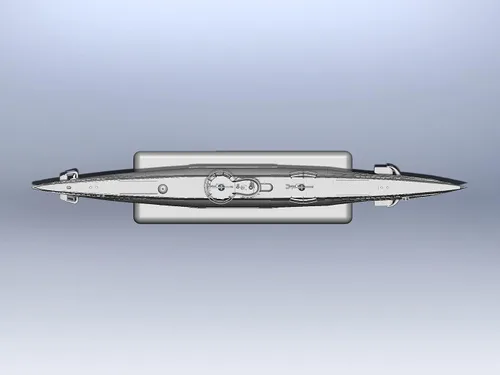 Miniatura 7 de ICM S.010 - Kit de modelo de embarcación militar de plástico U-Boat Tipo IIB (1943), submarino alemán - Escala 1:144