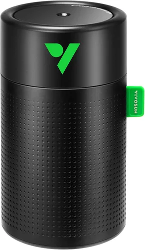 VIVOSUN AeroStream U075 Humidificador USB, 25.4 onzas líquidas de niebla fría mini humidificador con 2 modos de niebla, apagado automático, control