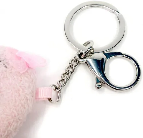 Miniatura 7 de GUND Llavero de peluche de flamenco de moda, rosa, 9 pulgadas
