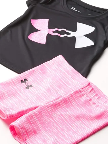 Miniatura 180 de Under Armour baby-girls Ua Terrazzo Leopard Heart SetShort Set