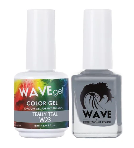 Miniatura 153 de WAVEGEL - Juego dúo de gel y esmalte de uñas a juego - Colección Simplicity - #P109 Blizzard I 0.5 onzas