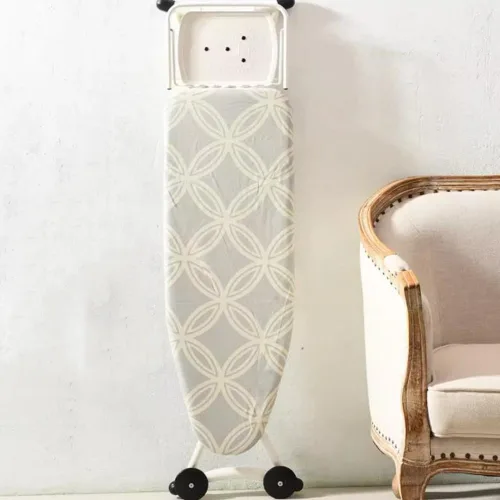 Miniatura 15 de KADEUX Funda de repuesto de algodón para tabla de planchar, resistente a las quemaduras, cubierta de tabla de planchar de 15 x 48 pulgadas
