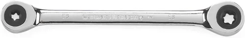Miniatura 2 de GEARWRENCH Juego de llaves E-Torx de trinquete de caja doble de 4 piezas - 9224D, plata