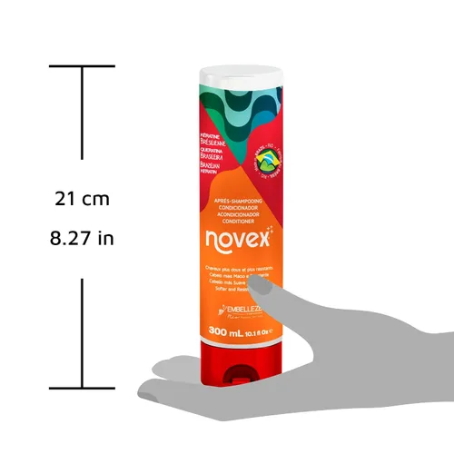 Miniatura 3 de NOVEX ACONDICIONADOR DE QUERATINA BRASILEÑA 10.1 OZ
