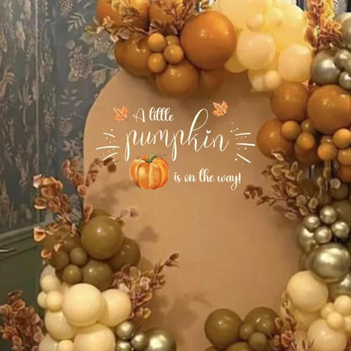 Miniatura 10 de Calcomanía de Niño o Niña - Baby Shower, Suministros de Decoración para Fiesta de Revelación de Género, Pegatinas de Pared, Letrero de Arco