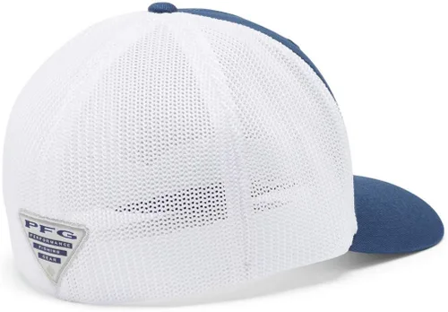 Miniatura 852 de Columbia - Gorra de malla con bandera con árboles unisex para adultos, corona alta