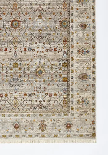 Miniatura 3 de Momeni Izmir - Alfombra de poliéster con respaldo de algodón, gris, 2 pies x 3 pies, IZ-09
