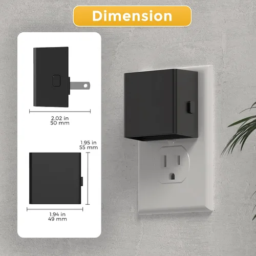 Miniatura 7 de L LOHAS LED - Luces nocturnas enchufables a la pared, [paquete de 2] luz nocturna enchufable con sensor de crepúsculo a amanecer, 3CCT