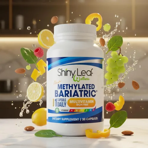 Miniatura 9 de Multivitamínico bariátrico sin hierro - B12 metilado y folato para bypass gástrico y cirugía de manga Cumple con ASMBS 1 cápsula diaria, 21