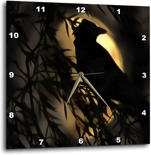 Miniatura 22 de 3dRose Reloj de pared silencioso - 13 pulgadas - Una luna celta con una espada de fantasía. - Creative Studios - Nudo celta