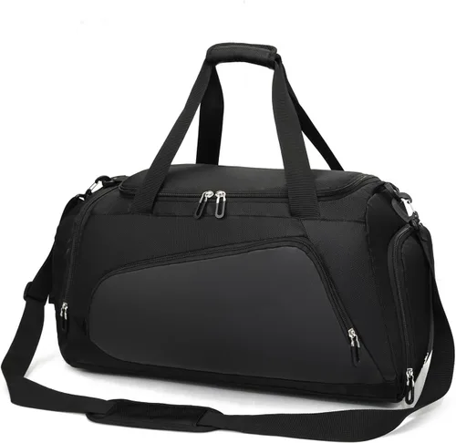 Miniatura 8 de Bolsa de gimnasio impermeable con compartimento para zapatos y humedad para hombresmujeres, bolsas deportivas para entrenamiento, fitness, viajes