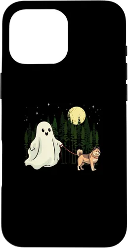 Miniatura 19 de iPhone 12 Pro Max Akita Walking Ghost Halloween Funny Kids Costume Case