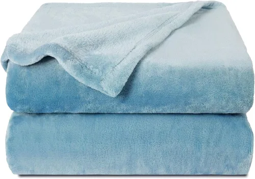 Miniatura 39 de NANPIPER manta decorativa gruesa y ultrasuave de microfelpa, para todas las estaciones, manta peluda de microfibra prémium para sofá y sillón, Coral
