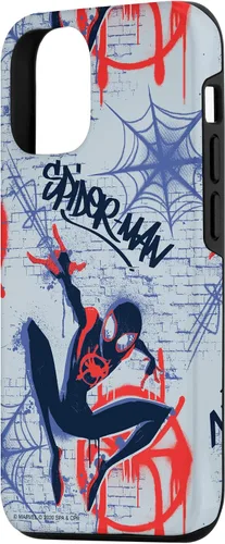 Miniatura 2 de Marvel Spider-Man Into The Spider-Verse - Carcasa con estampado de graffiti para iPhone 12 y 12 Pro