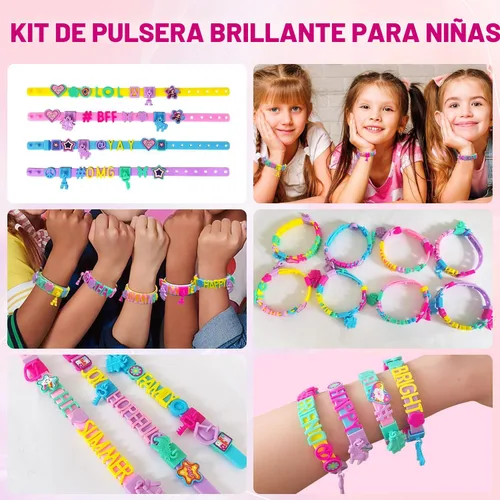 Miniatura 4 de Kit de fabricación de pulseras de la amistad para niñas, regalos de Navidad, kits de arte y manualidades para niños, kit de fabricación de joyas