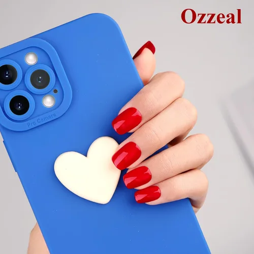 Miniatura 5 de Ozzeal - Esmalte en gel Apple Red - 15ml, esmalte LED UV de absorción para manicura, salón y DIY en casa - Kit de inicio para mujeres y niñas