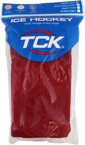 Miniatura 2 de TCK Calcetines de hockey sobre hielo de punto acanalado, tallas para jóvenes y adultos, fabricados en los Estados Unidos
