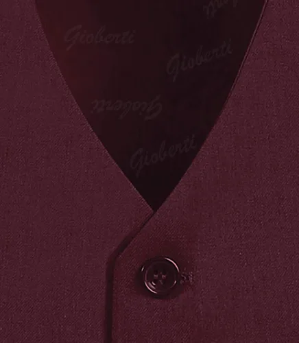 Miniatura 3 de Gioberti Chaleco de traje formal de 4 botones para niño