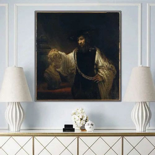 Miniatura 29 de Rembrandt - Kit de pintura de diamantes para adultos, 5D con taladro redondo completo, kit de pintura de diamantes para decoración del hogar