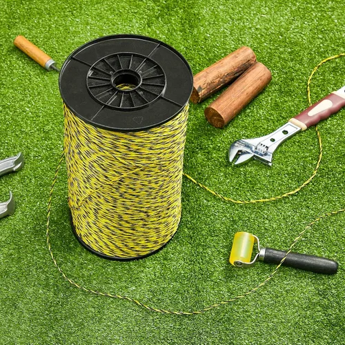 Miniatura 7 de Pangda Alambre eléctrico mejorado de 6562 pies, 6,561.7 ft de diámetro, valla eléctrica de 6 pulgadas de diámetro, conductividad confiable