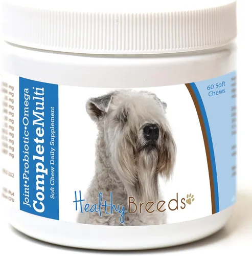 Miniatura 54 de Healthy Breeds Pug todo en uno multivitamínico suave masticable 60