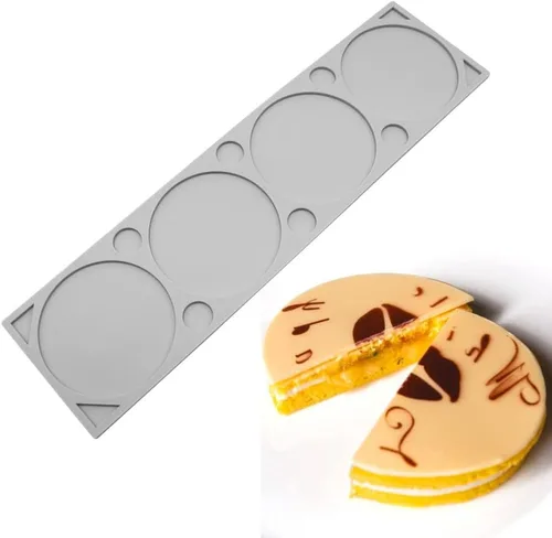 Miniatura 7 de Moldes de silicona triangulares – Moldes de caramelo de chocolate con forma de corazón y ramas de árbol 3D (B1 16.2 x 5.48 x 0.24 pulgadas)