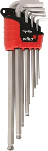 Miniatura 6 de Wiha 66979 Juego de 35 piezas de bandeja de llaves ErgoStar en forma de L - Hex métrico, Hex SAE, Torx