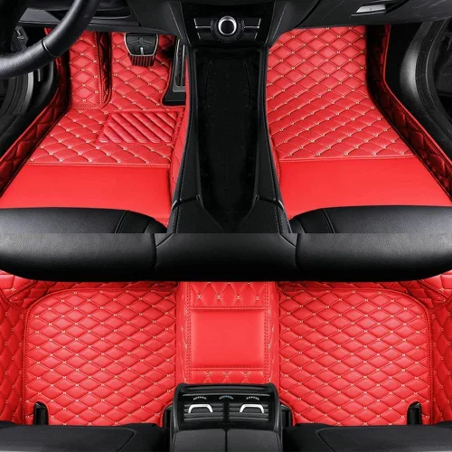 Miniatura 11 de Alfombrillas de cuero de lujo personalizadas para todo tipo de clima, para el 99 % de los sedán, SUV, automóvil deportivo, para hombres y mujeres