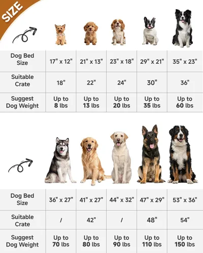 Miniatura 6 de KSIIA Cama lavable para perro, cama de lujo para perros, cómoda almohadilla antideslizante para mascotas, para razas de perros grandes, jumbo, Gris