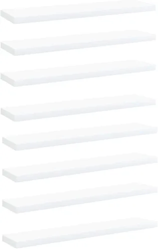 Miniatura 29 de Tableros de estantería 8 piezas, tablones de repuesto para estantería, estante de madera, estante de melamina, madera sin terminar, para renovar