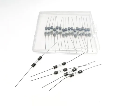 Miniatura 5 de 3.15A, T3.15A, fusible de 250V, 0.197 x 0.787 in, soplado lento, fusible de plomo de vidrio, fusibles de plomo de vidrio de cartucho 3.15AL, 20