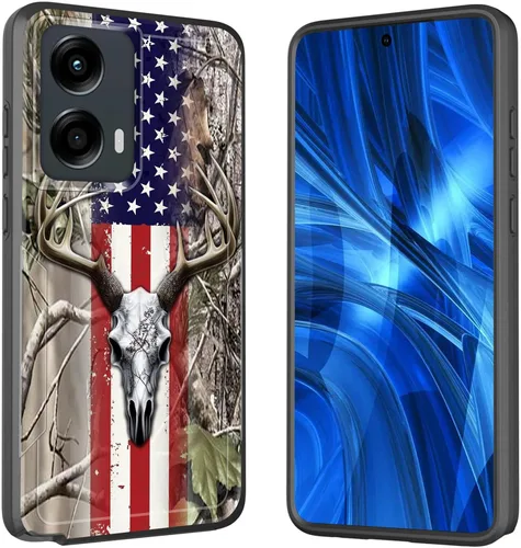 Miniatura 132 de Funda para Moto G 5G 2023, [probada en caídas de grado militar], resistente, resistente, resistente, a prueba de golpes, funda protectora