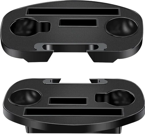 Miniatura 2 de Bandeja para silla de gravedad cero, paquete de 2 portavasos versión mejorada para silla de gravedad cero, mesa de silla de utilidad con clip