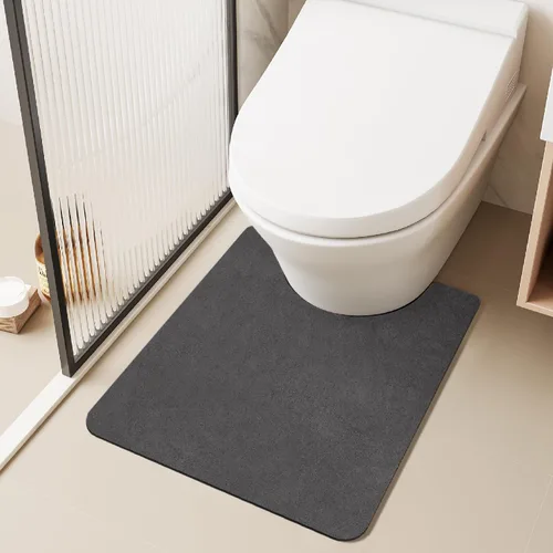 Miniatura 47 de TYUU Tapete de Baño de Halloween, Alfombra de Baño de Halloween Delgada Antideslizante de Secado Rápido Tapete de Baño de Murciélago que Cabe Debajo