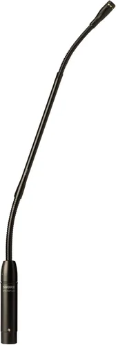 Miniatura 17 de Micrófono Shure MX405LP/C de condensador cardioide, cuello de cisne de 5" con indicador de estado bicolor, menos preamplificador
