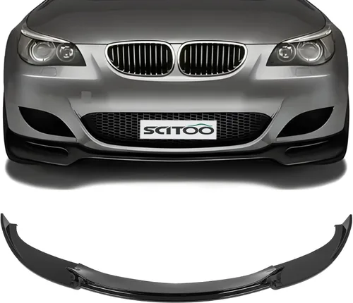Miniatura 29 de SCITOO Kit de faldas laterales negras brillantes para carrocería de coche, 31 x 4 x 3 pulgadas, se adapta a falda lateral universal de ABS