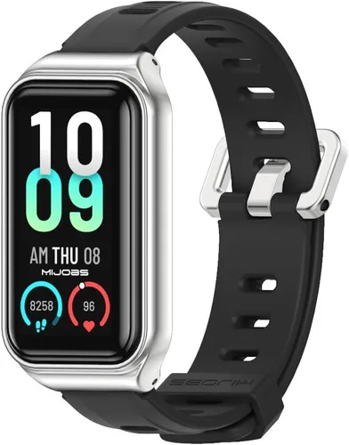Miniatura 10 de Correa de repuesto de silicona para reloj, accesorios de pulsera inteligente para Amazfit 7 Fit Band