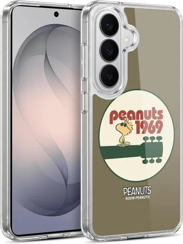 Miniatura 215 de Head Case Designs Funda de gel Woodstock 50th con licencia oficial de Peanuts Snoopy Guitar 1969 [protección de grado militar] compatible
