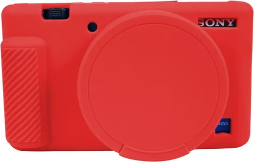 Miniatura 10 de Funda para cámara Sony ZV-1, ZV1, funda de silicona para cámara con tapa extraíble para lente digital Sony ZV 1, color negro