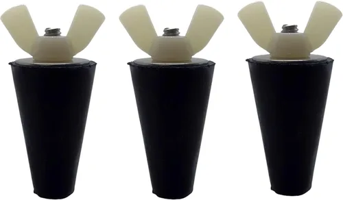 Miniatura 6 de #1-5 Tapón Universal de Goma de Invierno para Orificios de 1/2 Pulgada a 1 Pulgada - Variedad Cónica Multiusos LHTP15 (1)